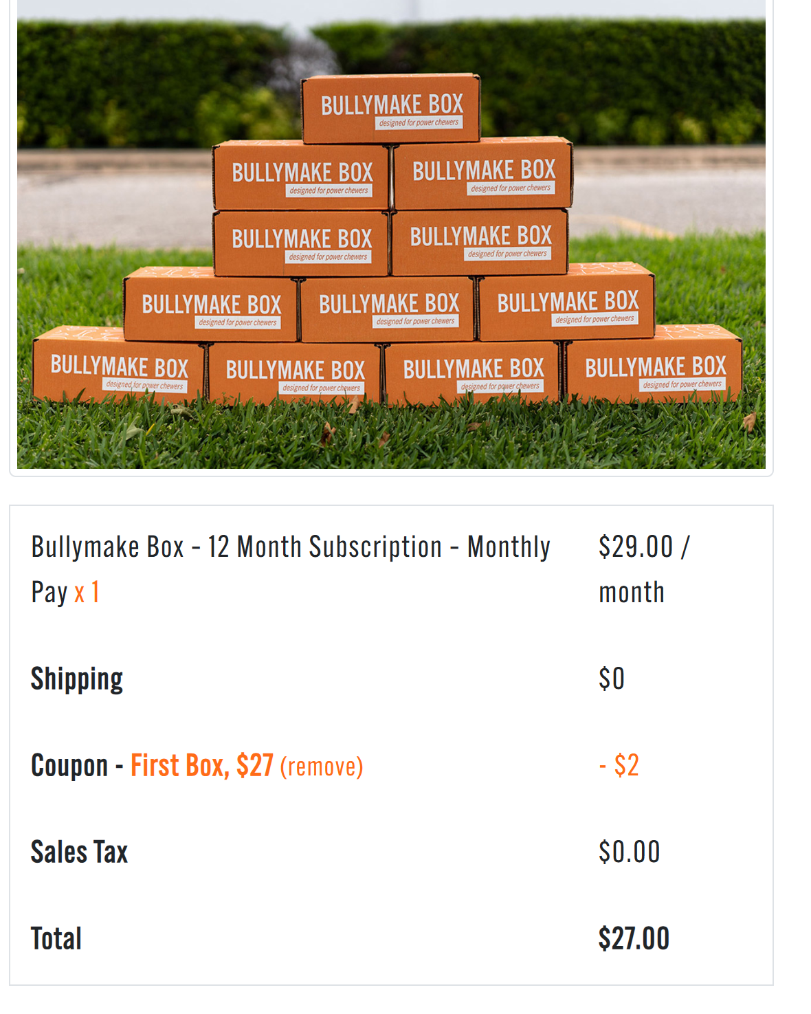 Coupon proof FB40