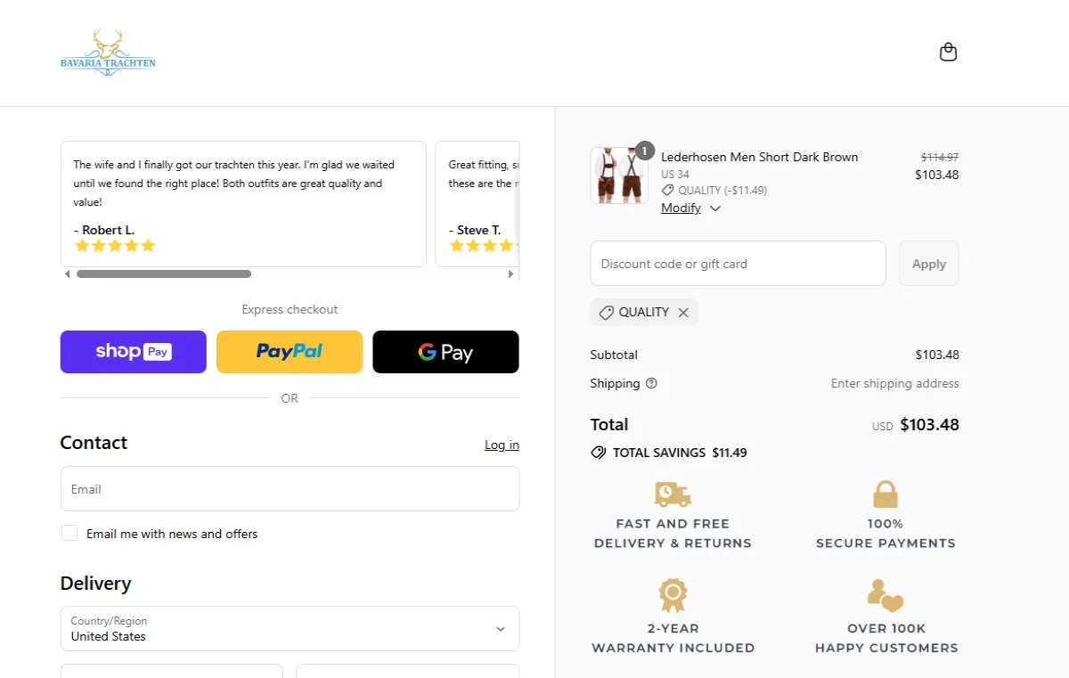 Coupon proof QUALITY