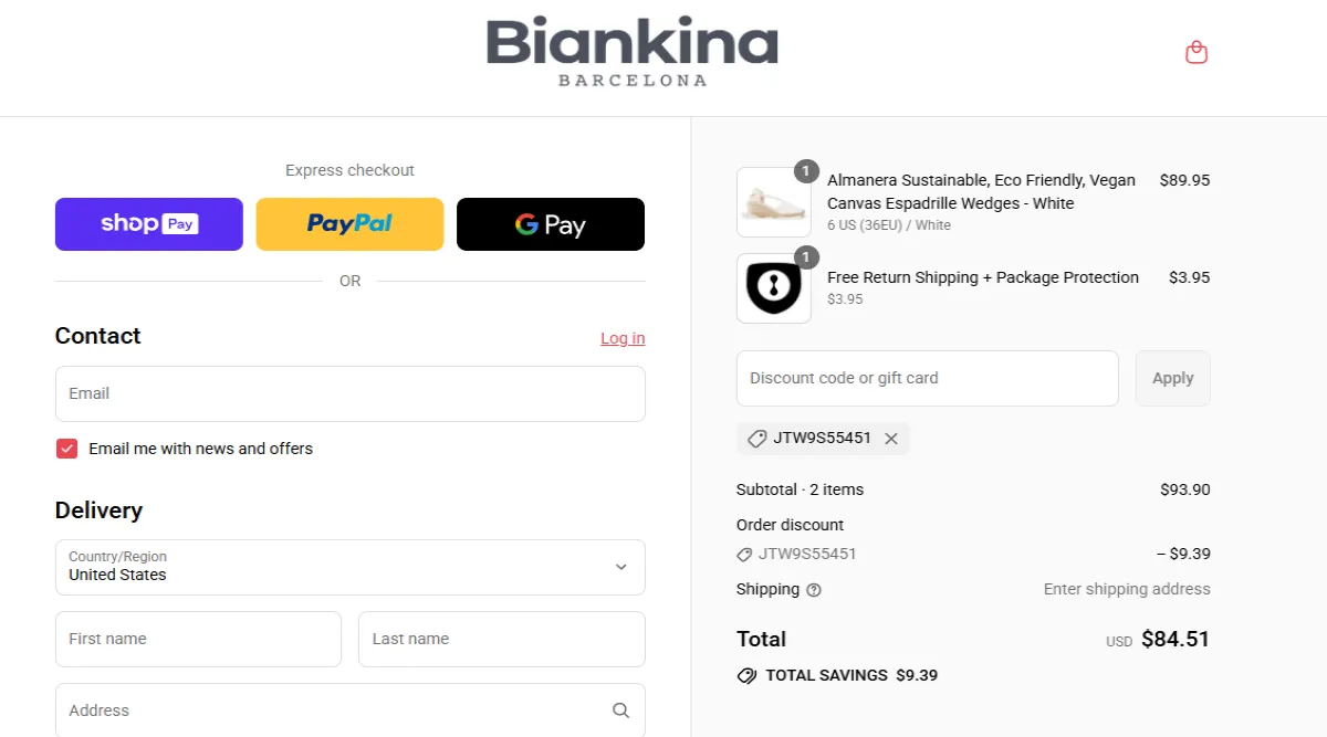 Coupon proof JTW9S55451