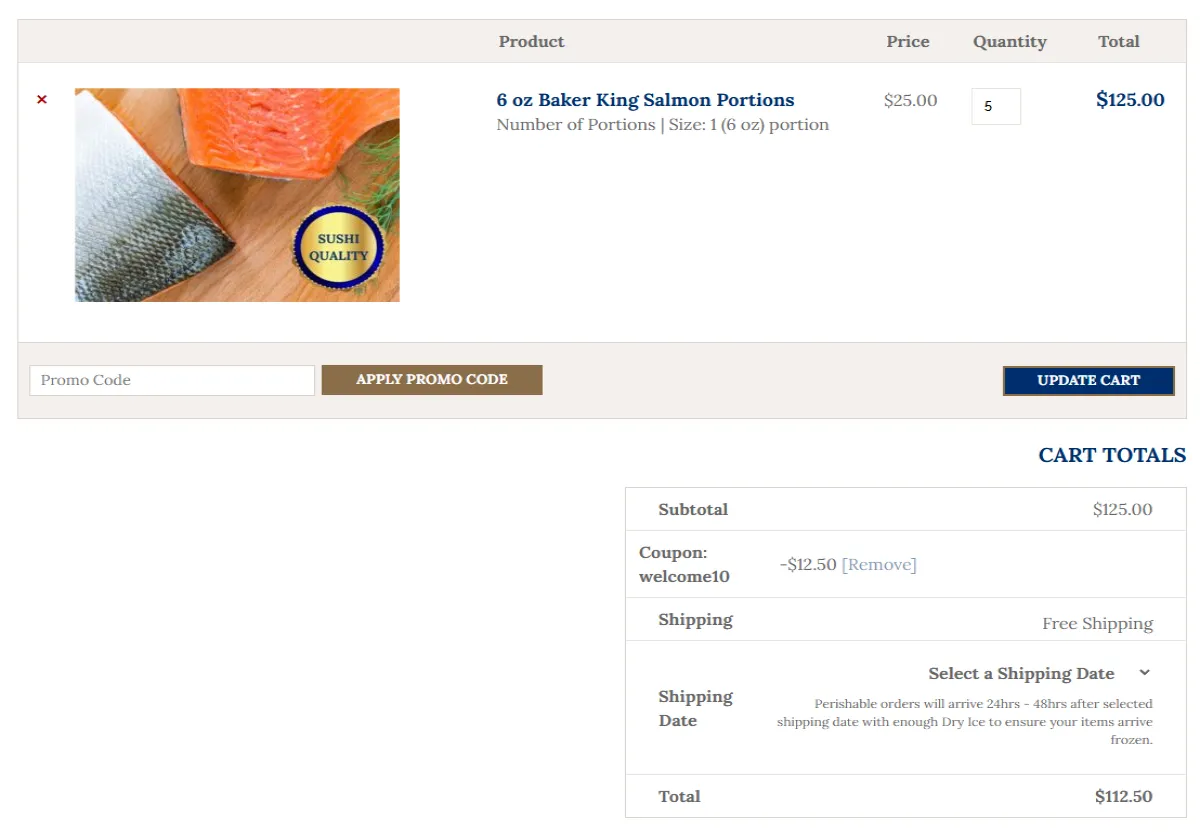 Coupon proof welcome10