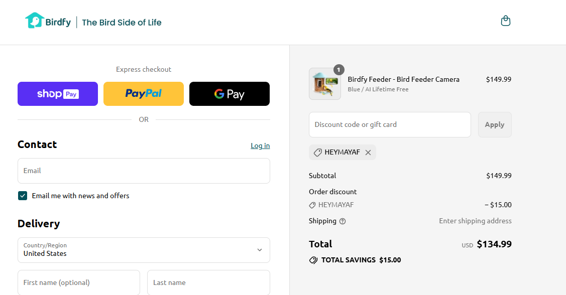 Coupon proof HEYMAYAF