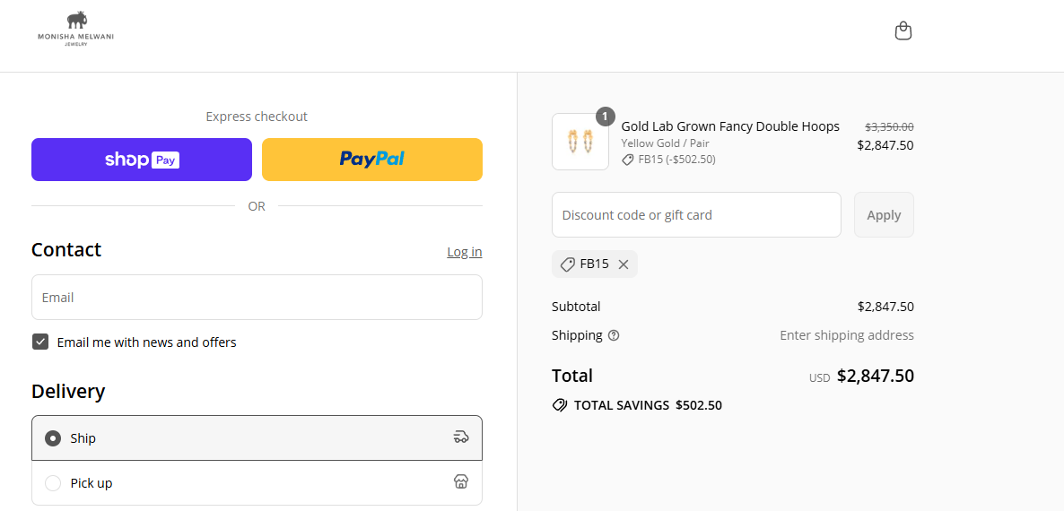 Coupon proof FB15