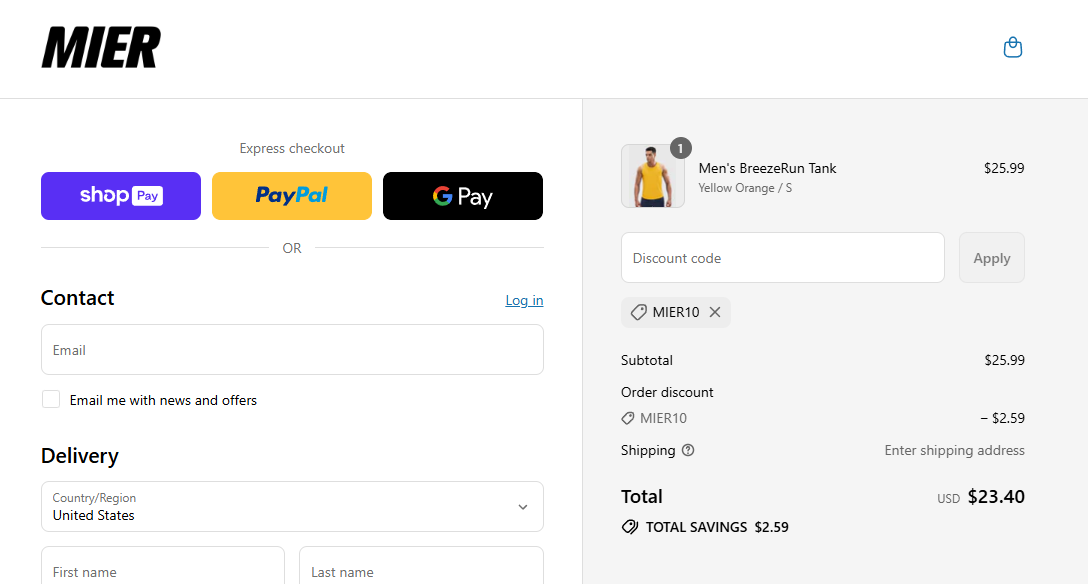 Coupon proof MIER10