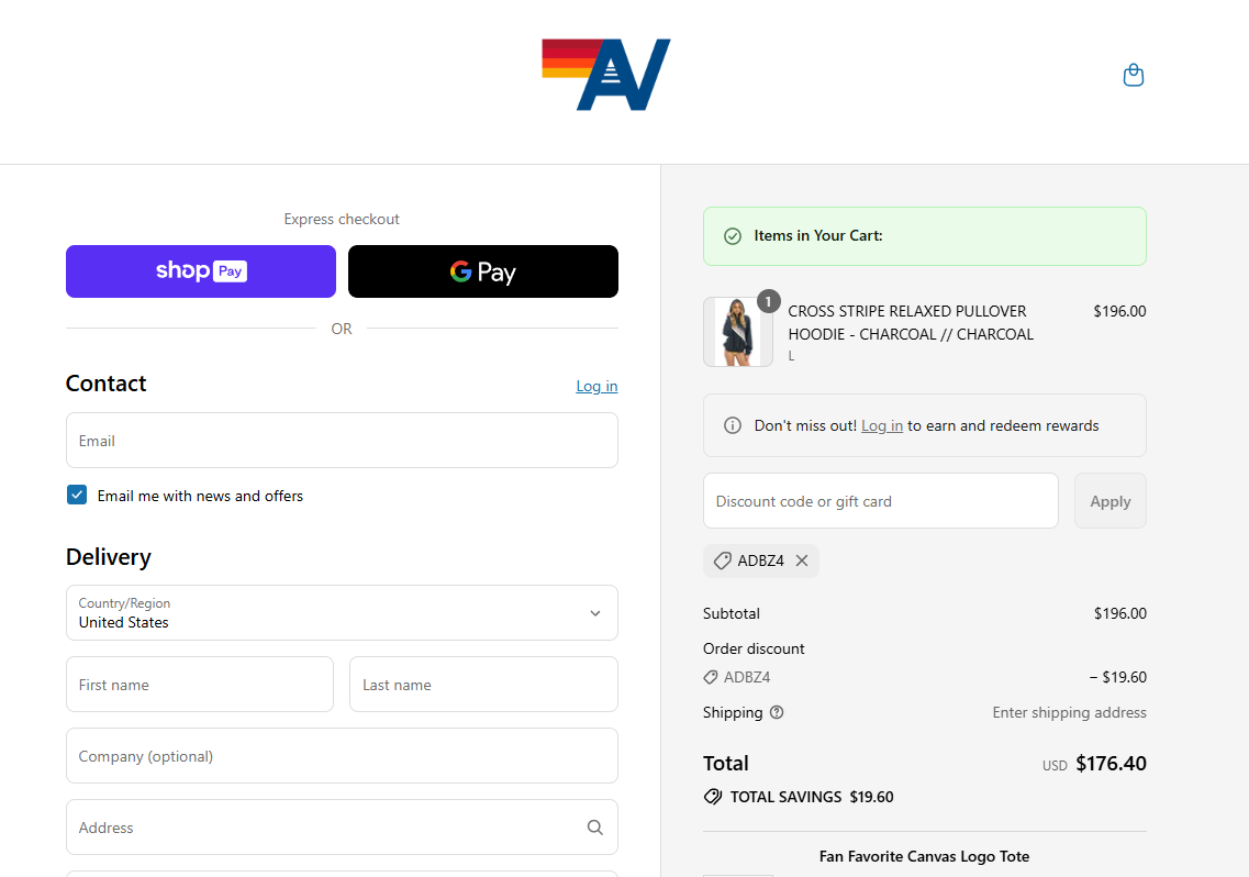 Coupon proof ADBZ4
