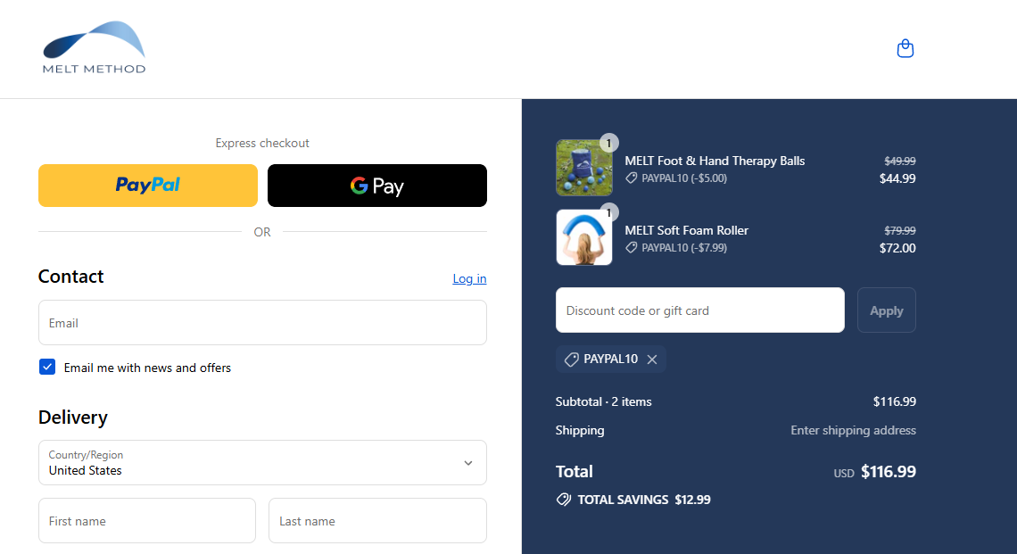 Coupon proof PAYPAL10