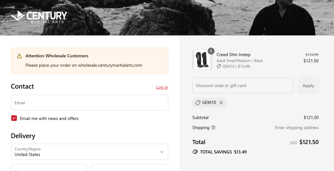 Coupon proof GEM10
