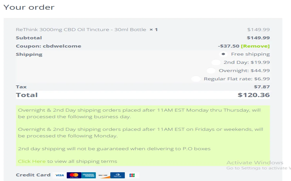 Coupon proof cbdwelcome