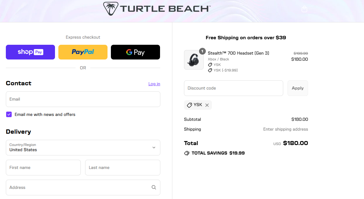 Coupon proof YSK