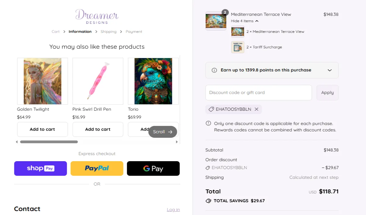 Coupon proof EHATOOSYBBLN