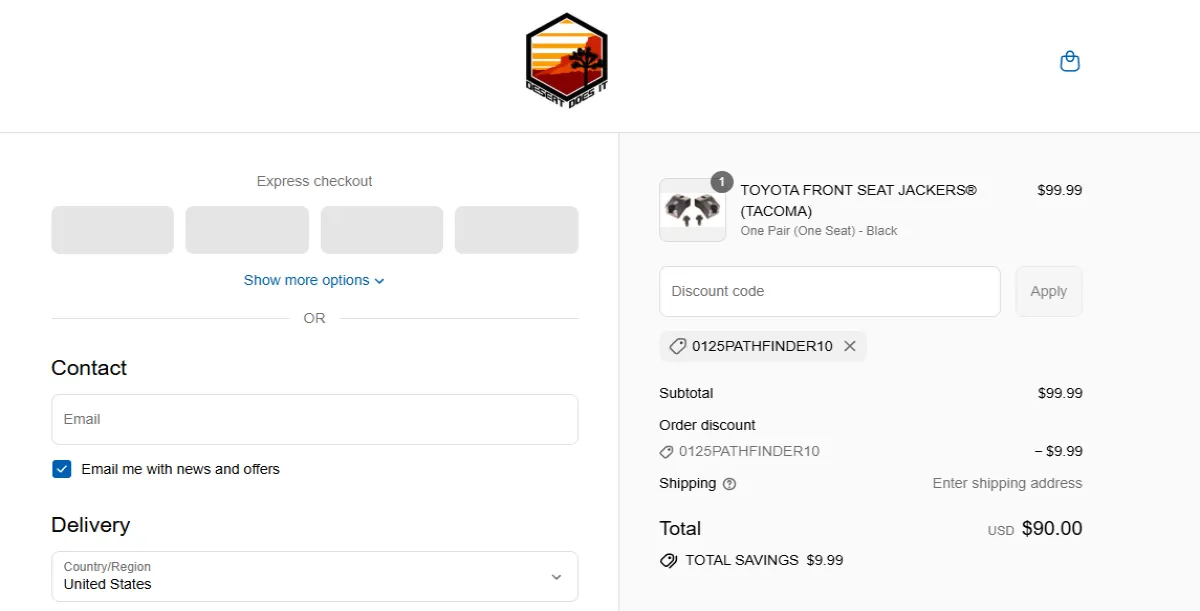 Coupon proof 0125PATHFINDER10