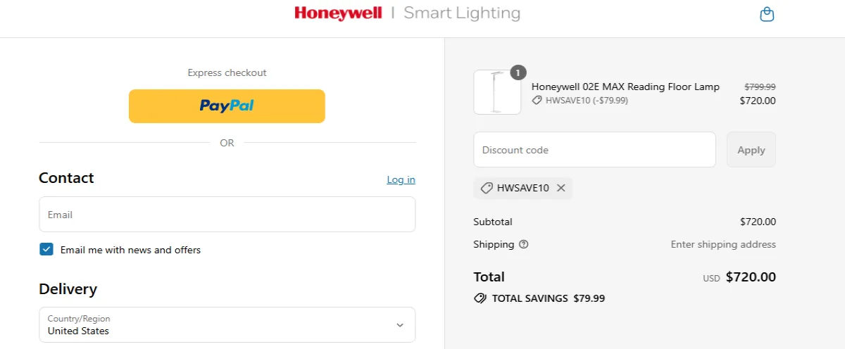 Coupon proof HWSAVE10