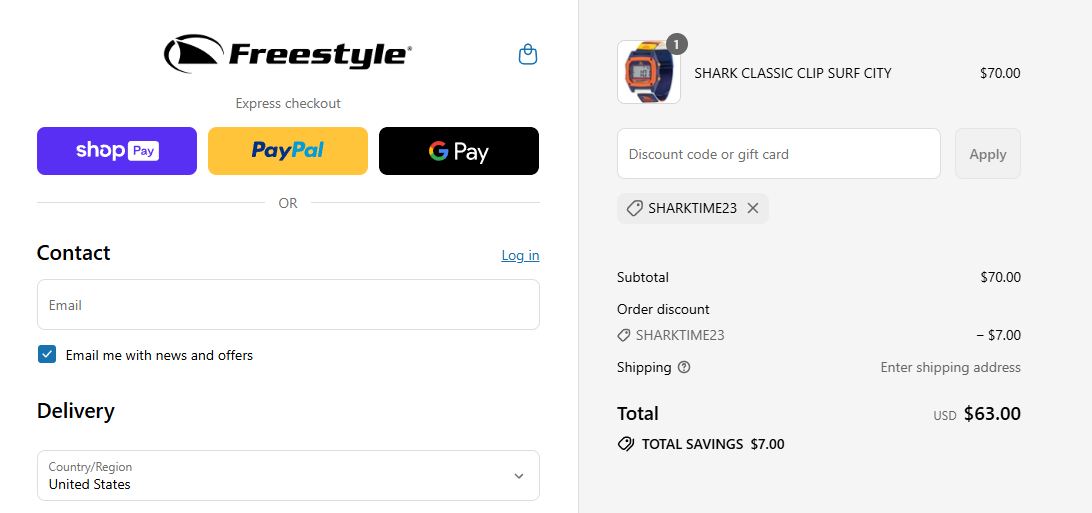 Coupon proof SHARKTIME23