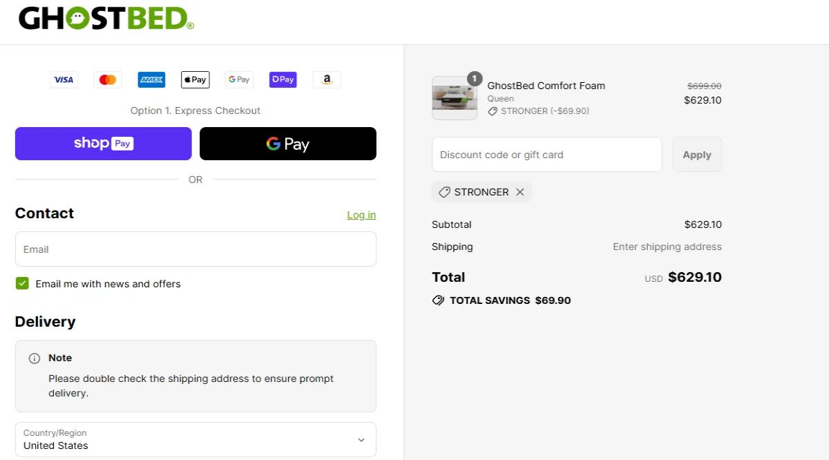 Coupon proof STRONGER