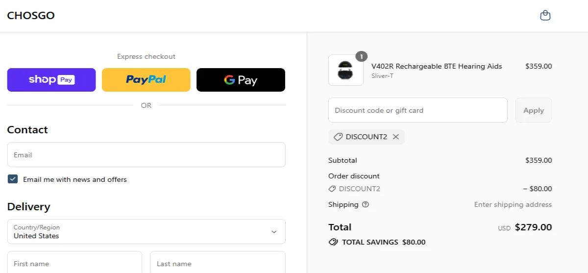 Coupon proof DISCOUNT2