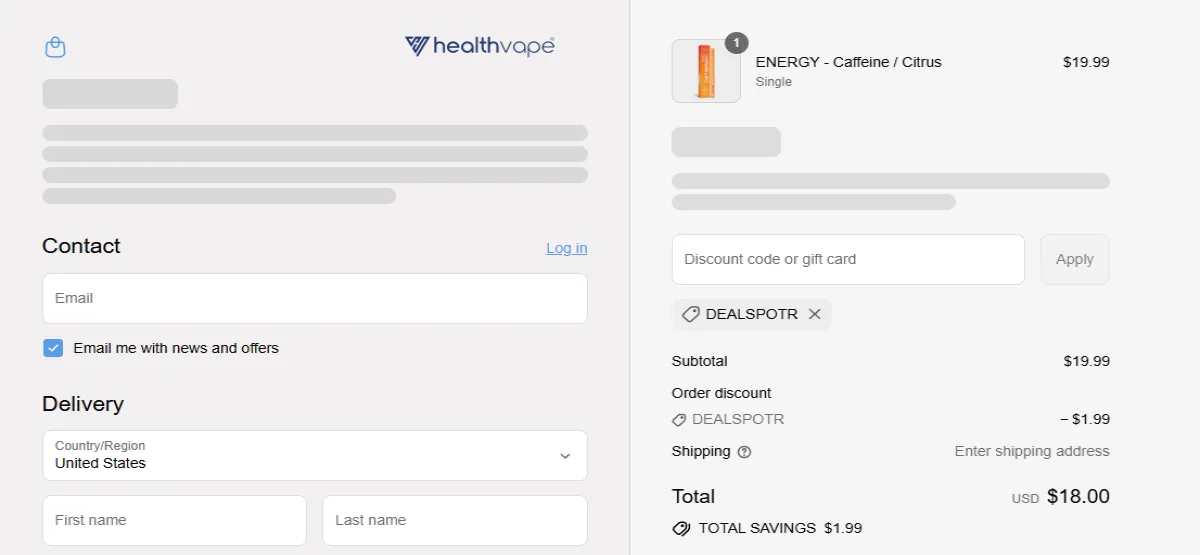 Coupon proof DEALSPOTR