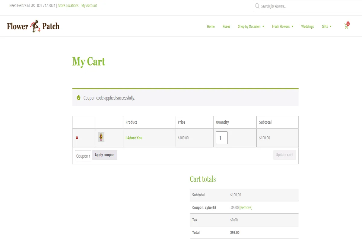 Coupon proof cyber55