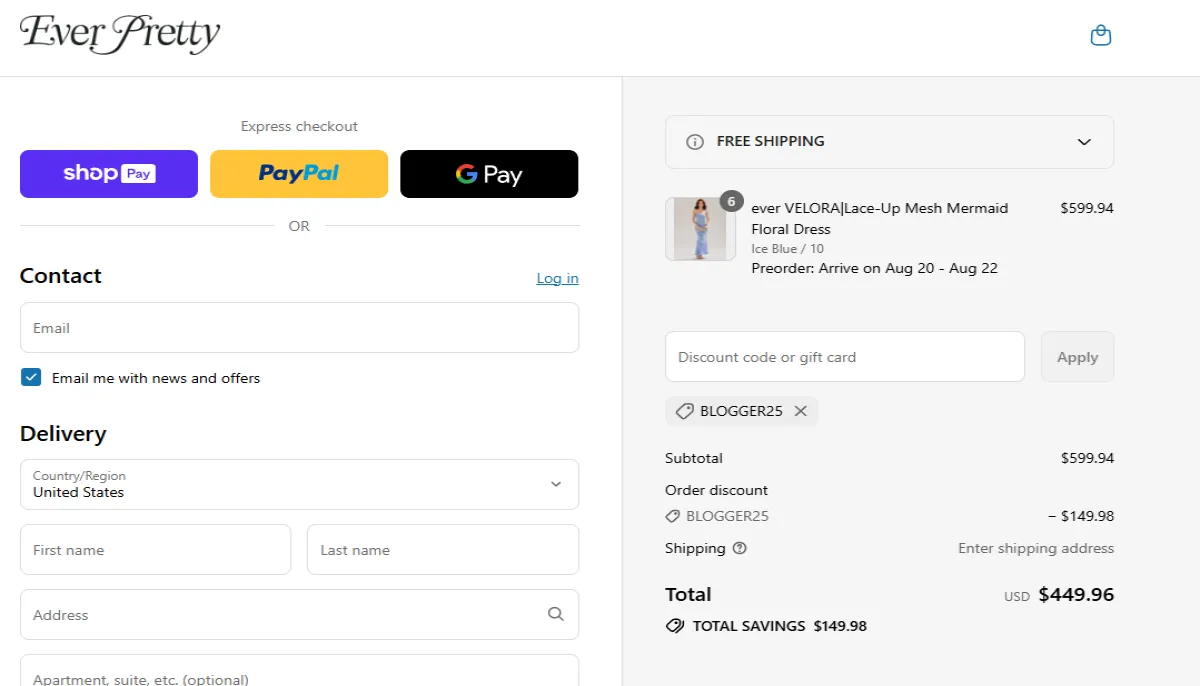 Coupon proof BLOGGER25