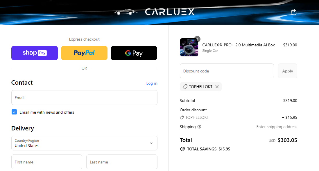Coupon proof TOPHELLOKT