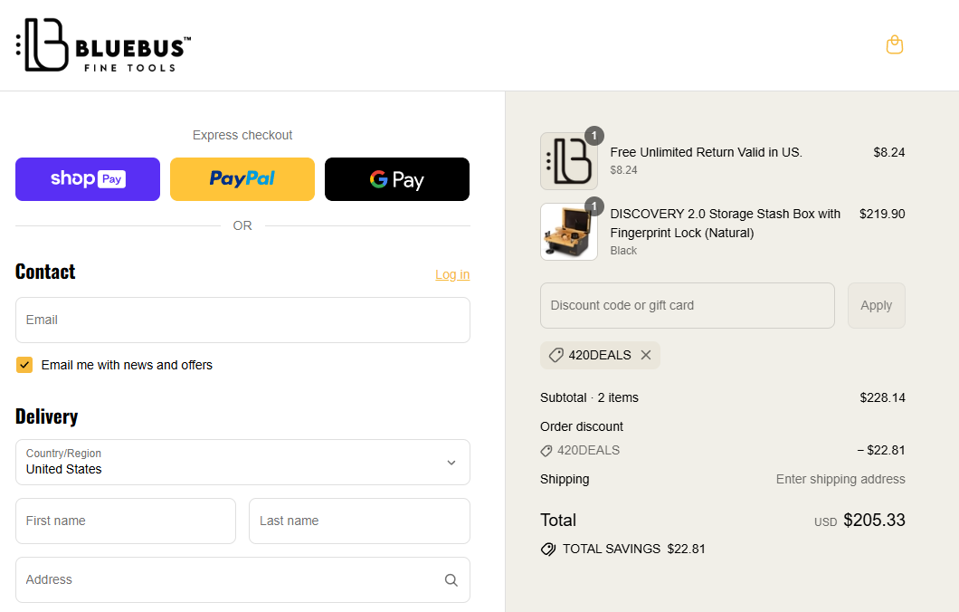 Coupon proof 420DEALS
