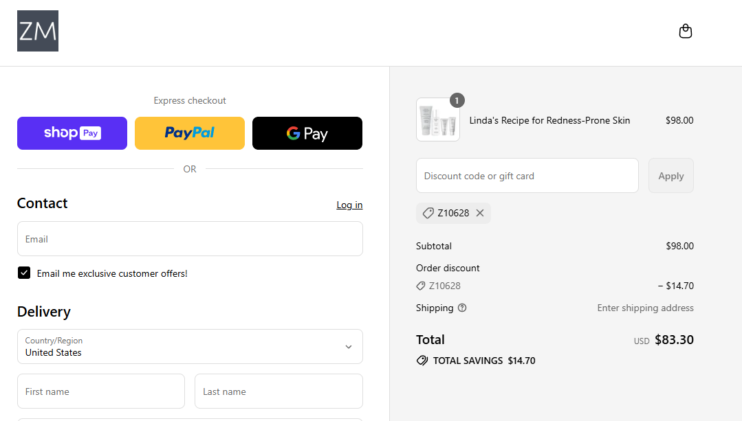 Coupon proof Z10628