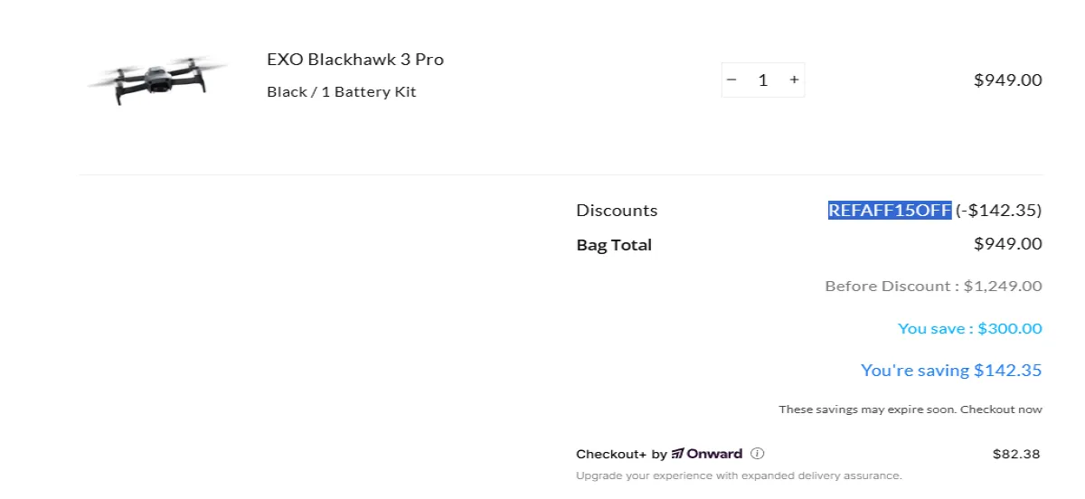 Coupon proof REFAFF15OFF