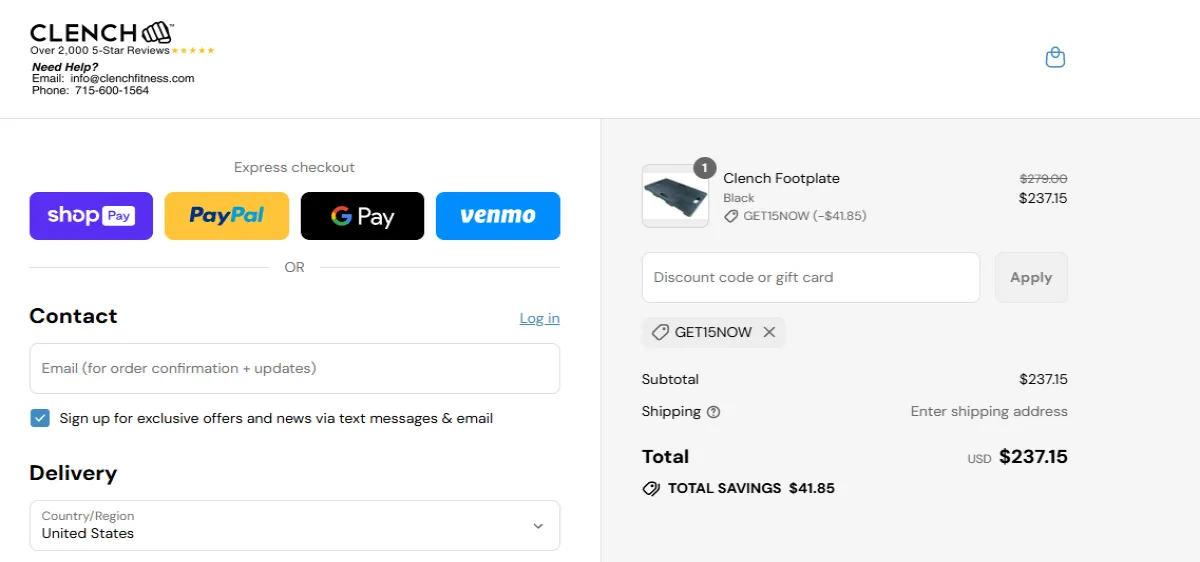 Coupon proof GET15NOW