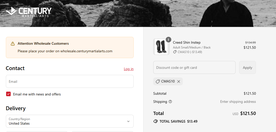 Coupon proof CMAS10