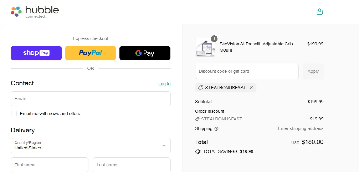 Coupon proof STEALBONUSFAST