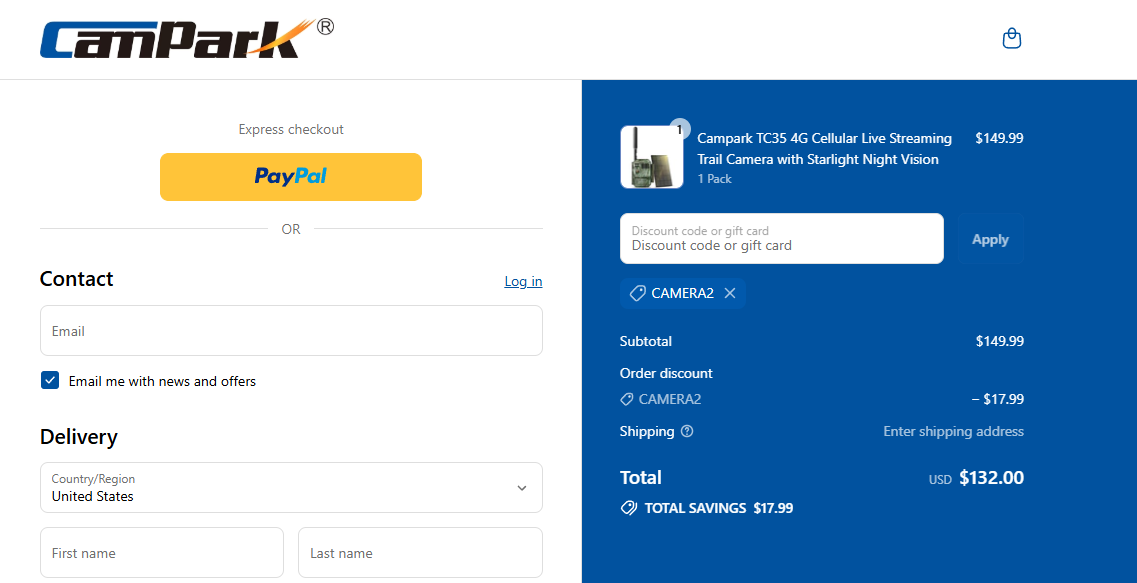 Coupon proof CAMERA2