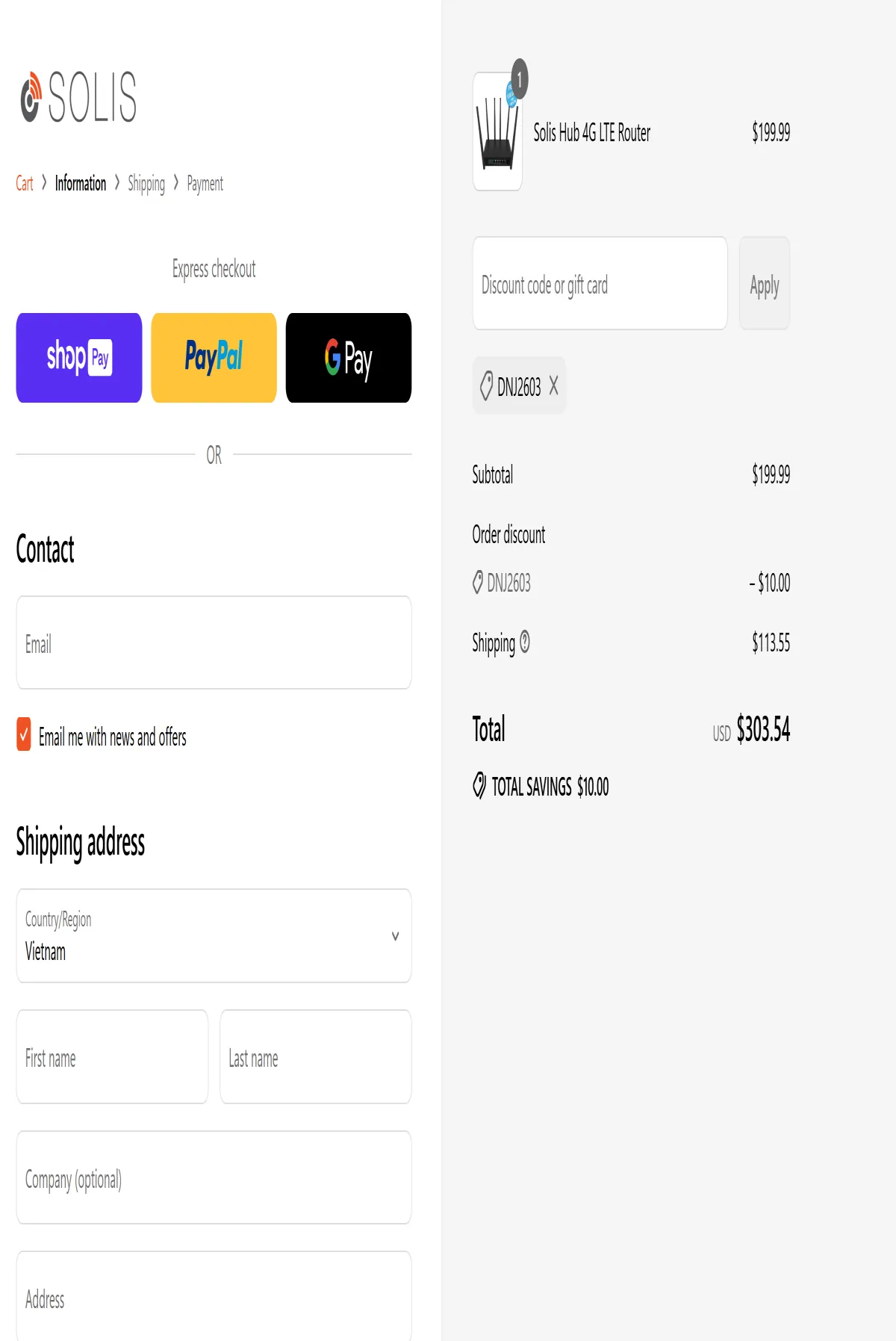 Coupon proof DNJ2603