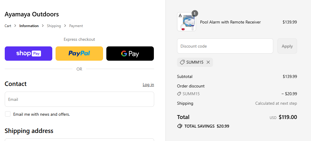 Coupon proof SUMM15