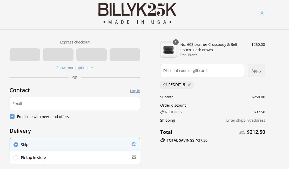 Coupon proof REDDIT15