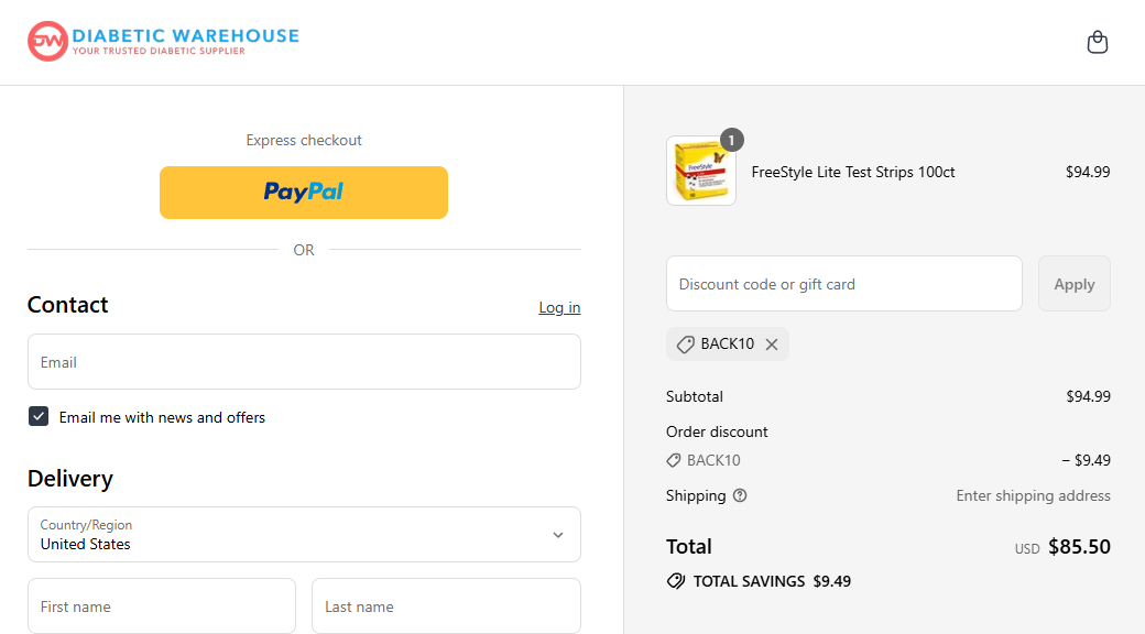 Coupon proof BACK10