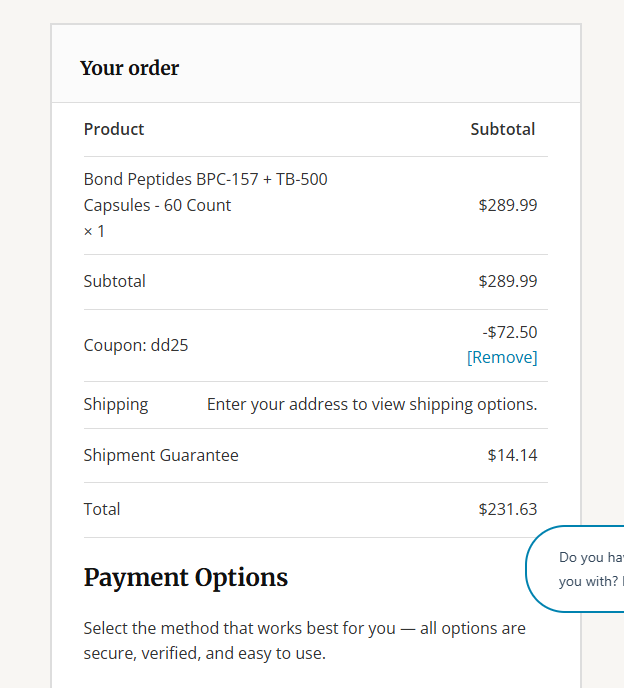 Coupon proof dd25