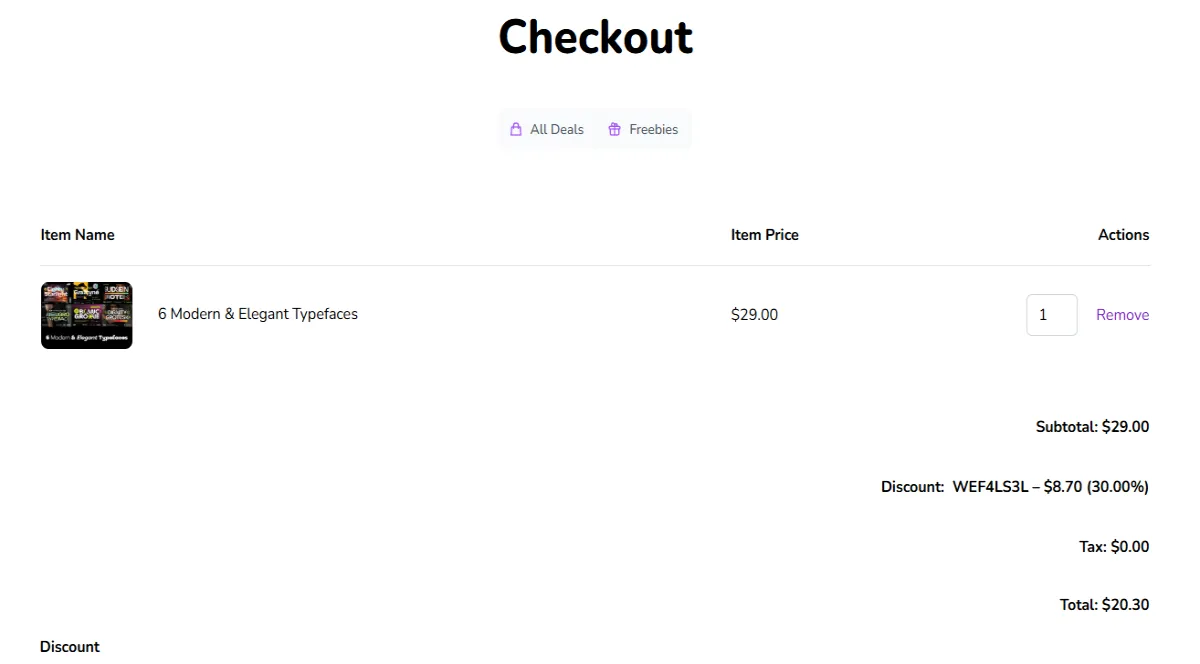 Coupon proof WEF4LS3L