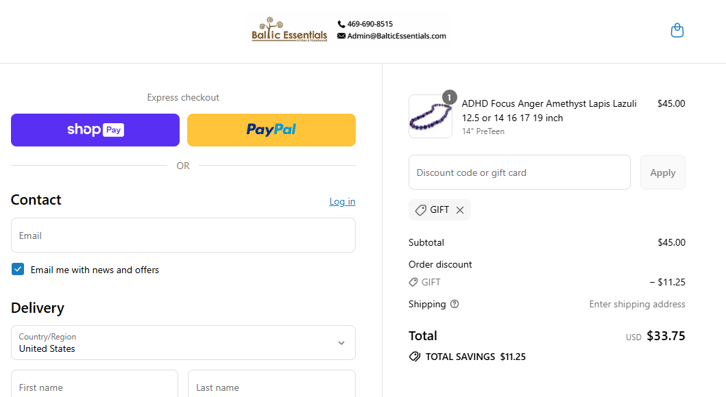 Coupon proof GIFT