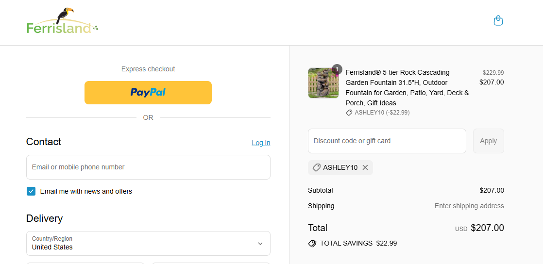 Coupon proof Ashley10