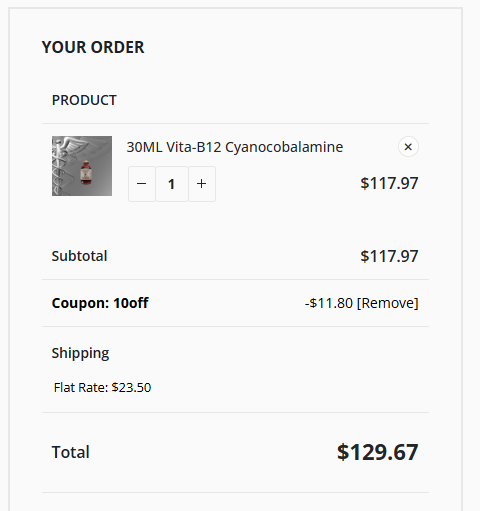 Coupon proof 10off