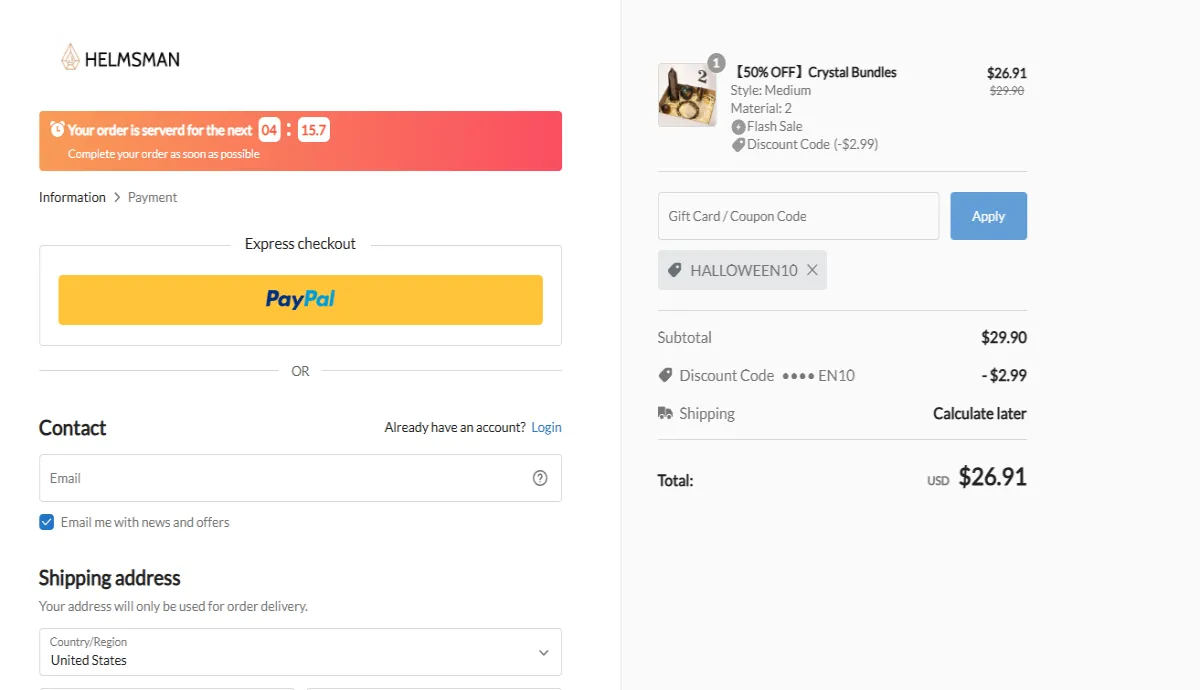 Coupon proof HALLOWEEN10