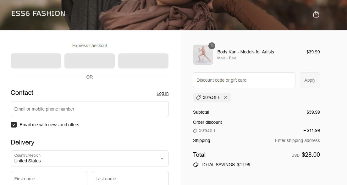 Coupon proof 30%OFF