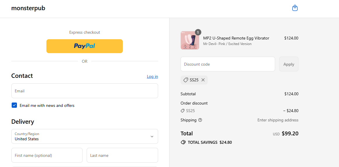 Coupon proof SS25
