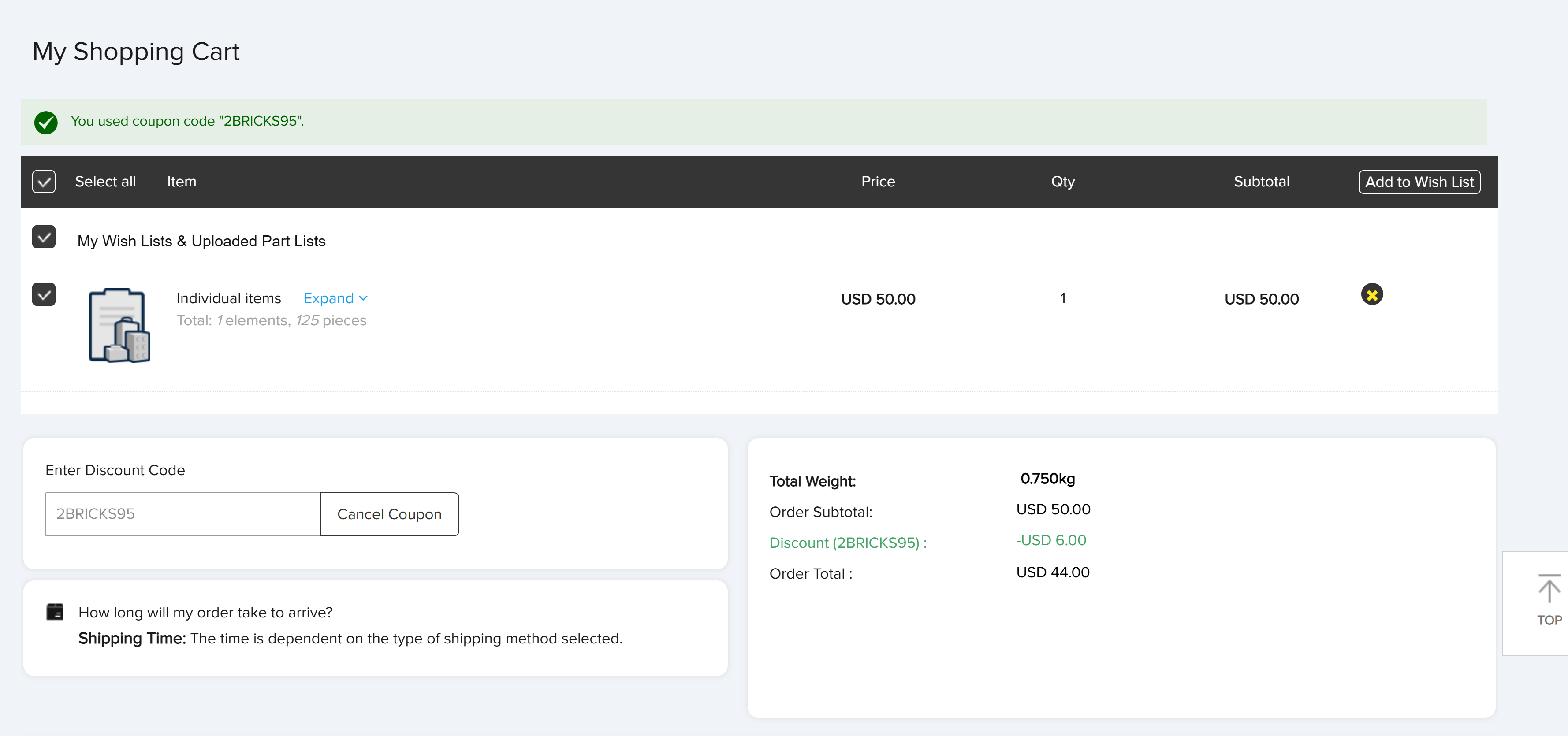 Coupon proof 2BRICKS95