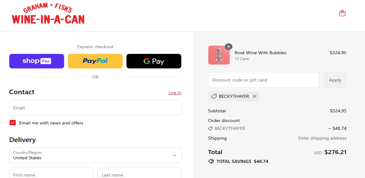 Coupon proof BECKYTHAYER