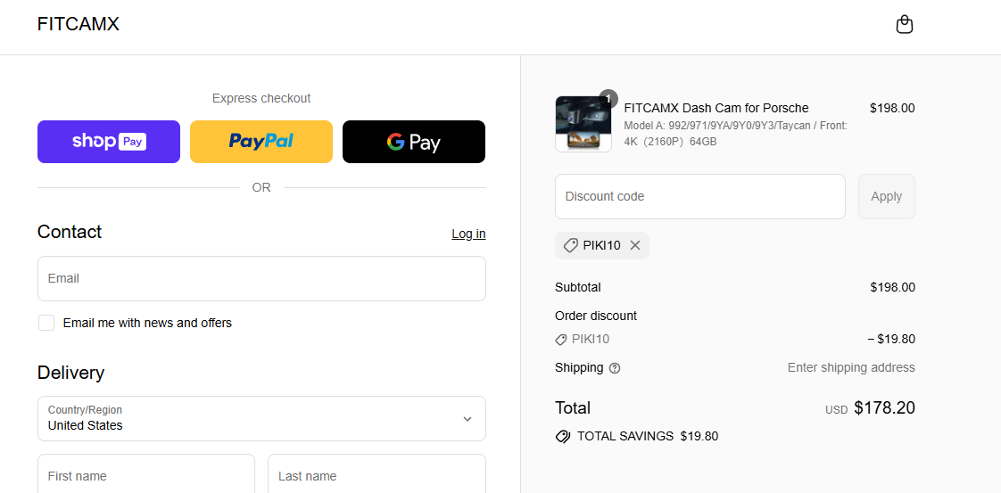 Coupon proof PIKI10