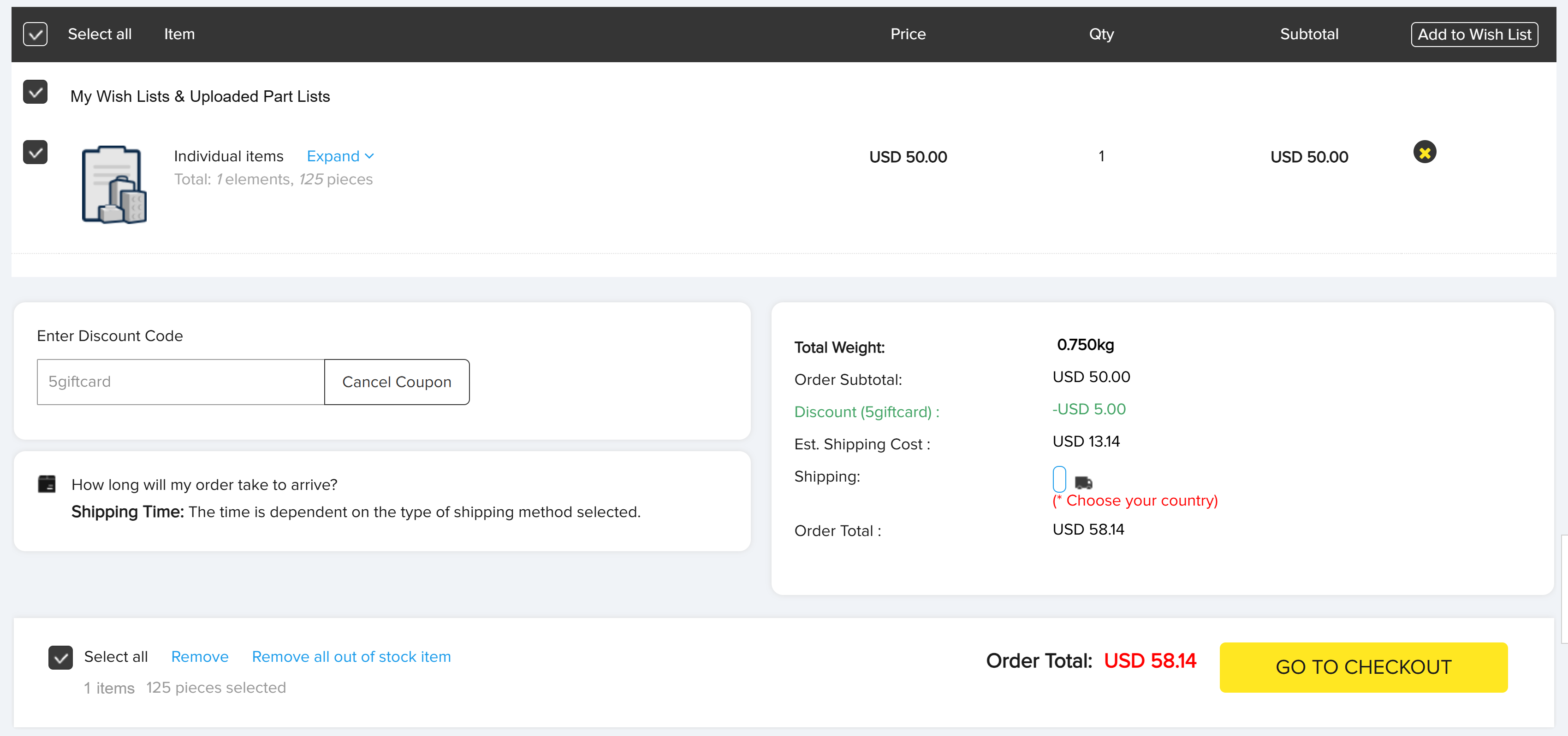 Coupon proof 5giftcard