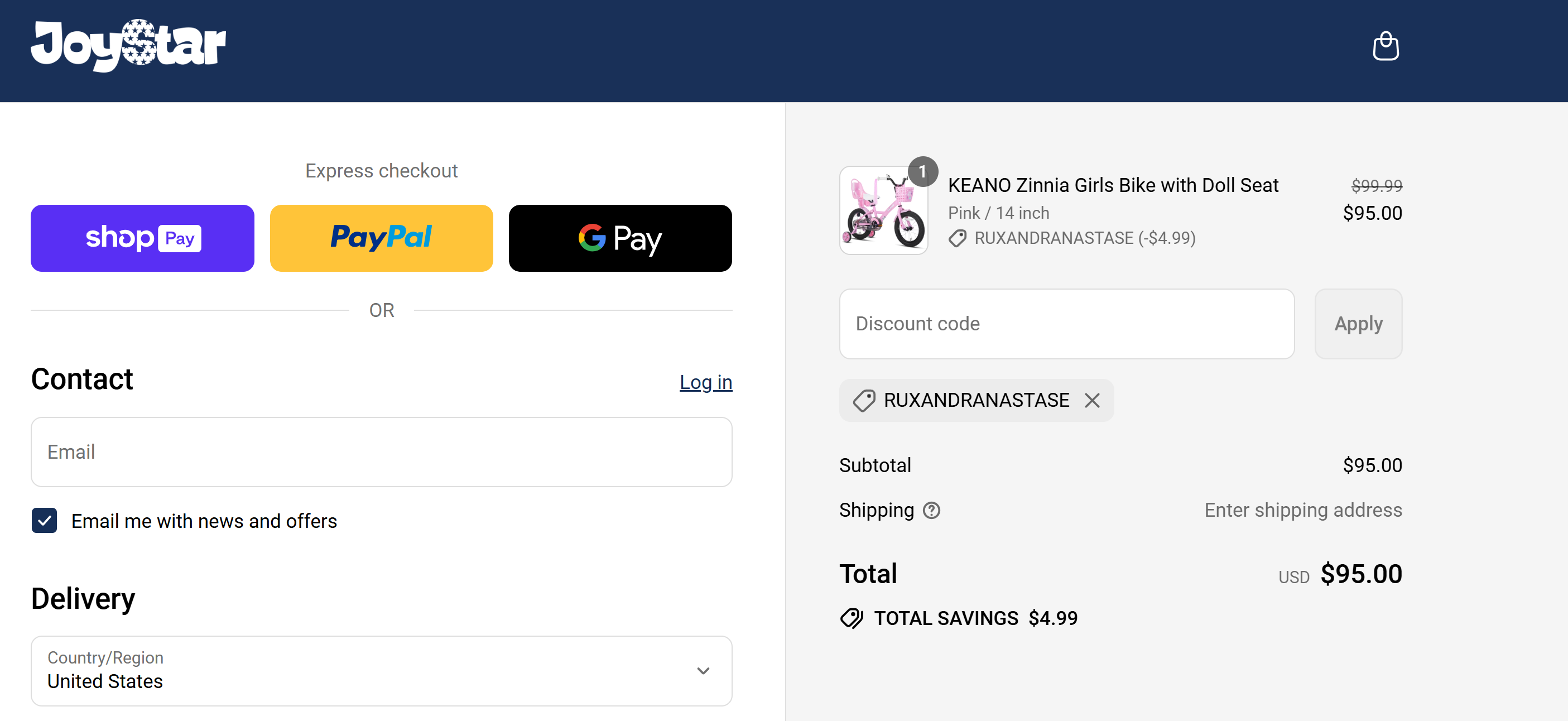 Coupon proof RUXANDRANASTASE