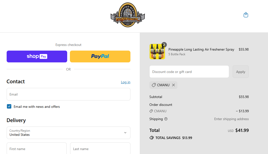 Coupon proof CMANU