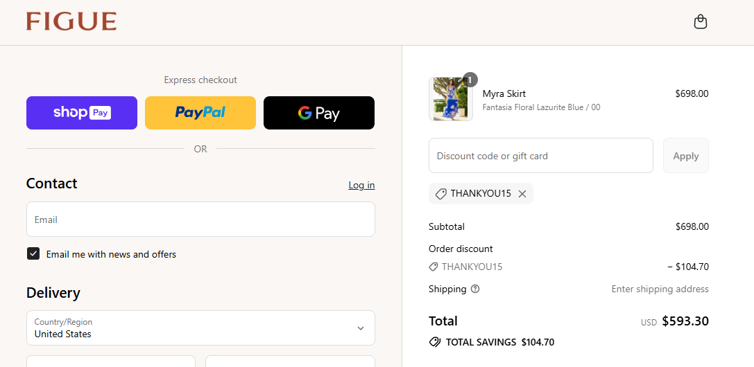 Coupon proof THANKYOU15
