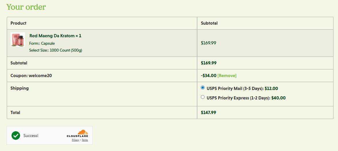Coupon proof welcome20