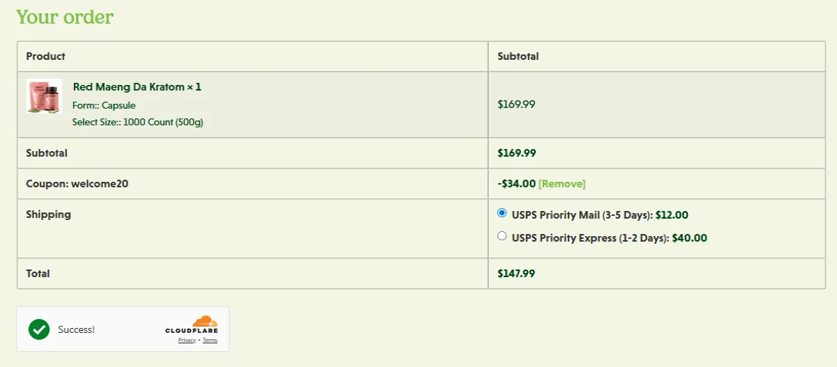 Coupon proof welcome20